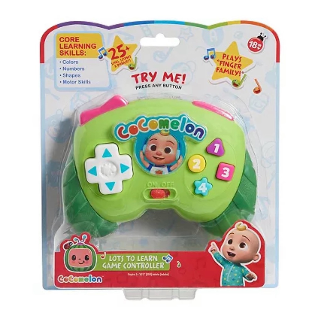 Cocomelon Lots to Learn Game Controller Toy for Toddlers 18 months +